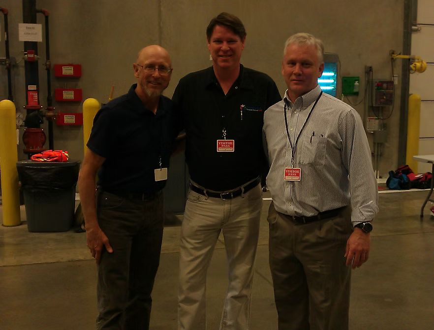 with JT Taylor at Pepsico in PA